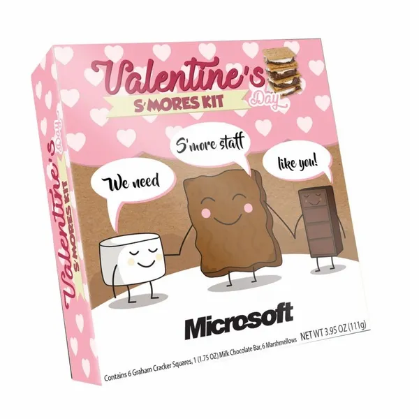 Valentines Day Smores Kit - Custom Patch
