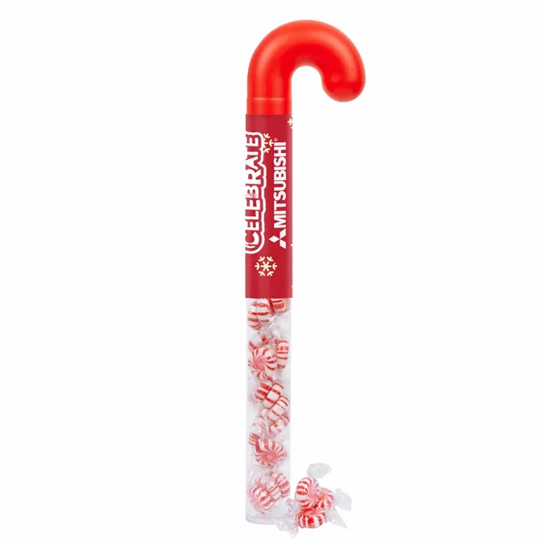 Holiday Candy Cane Tube - Starlight Peppermints - Custom Patch
