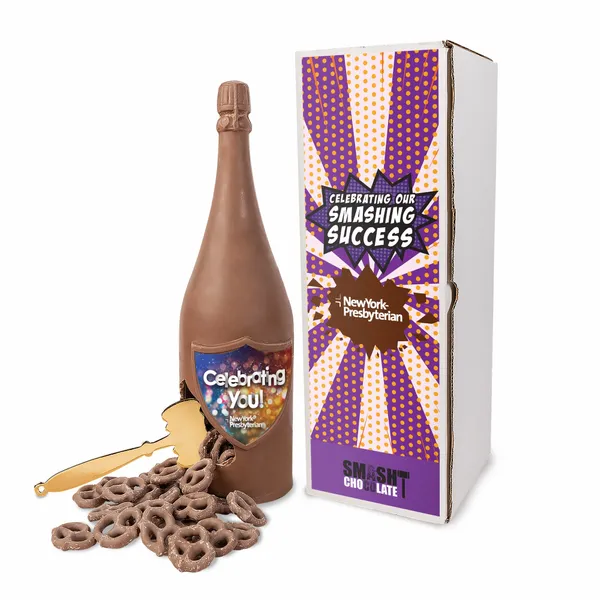 Mega Smash Chocolate with Mini Milk Pretzels - Custom Patch