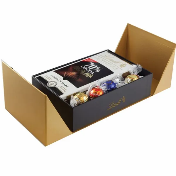 Golden Box of Lindt Sweets - Custom Patch