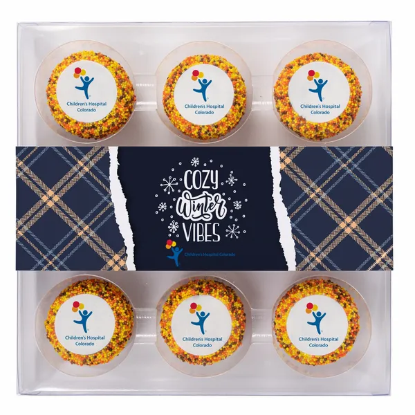 Custom Dipped Sandwich Cookies - 9pc - Custom Patch