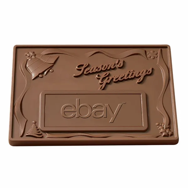 Custom Chocolate Presentation Bar (1 lbs.) - Custom Patch