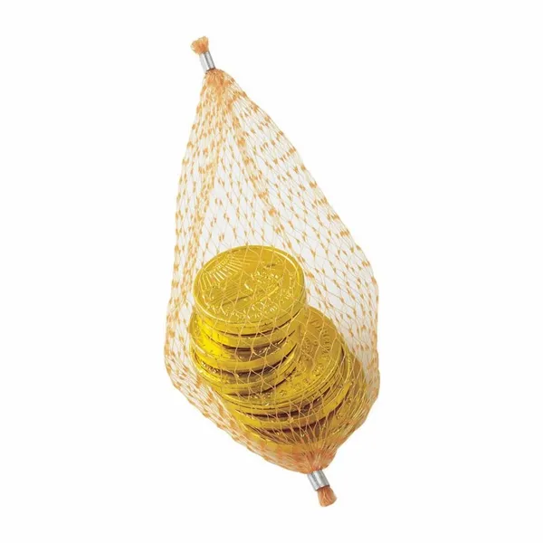 Stock Chocolate Coins (Per Mesh Net) - Custom Patch