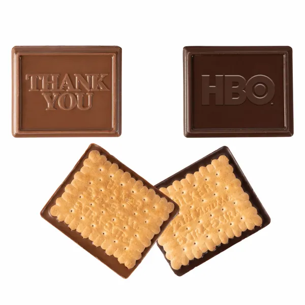 Rectangle Chocolate Cookie - Custom Patch