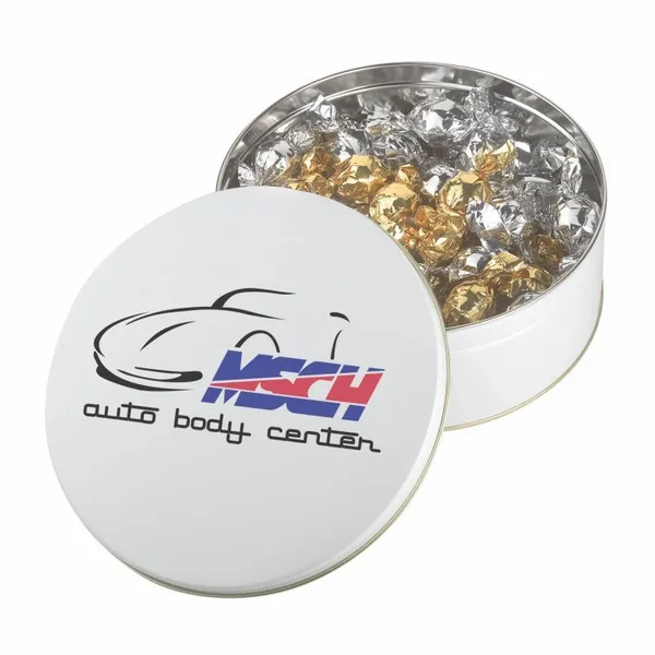 Warm Wishes Tins - Twist Wrapped Truffles - Custom Patch