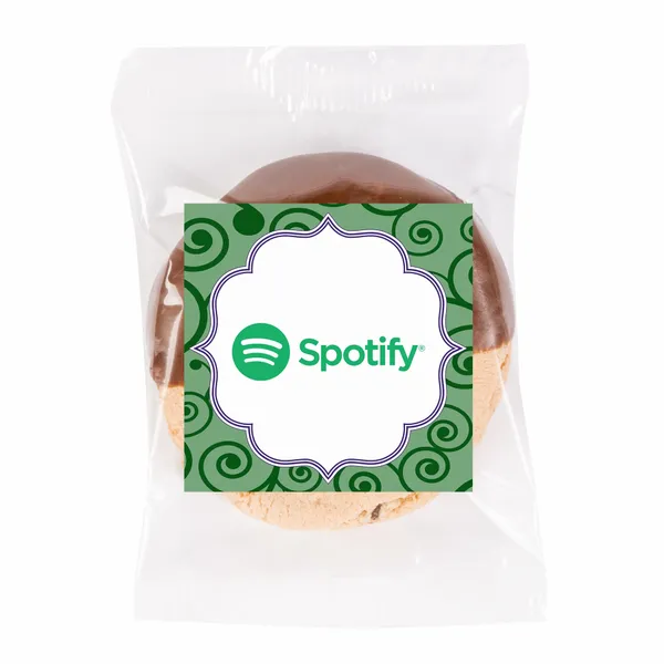 Fresh Beginnings Individually Wrapped Dipped Chocolate Chip Cookie - Custom Patch