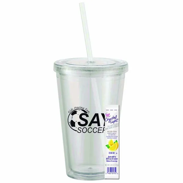 Iced Tea Tumbler - Custom Patch
