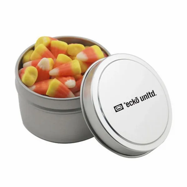 Round Tin with Candy Corn - SBF3100 - Custom Patch
