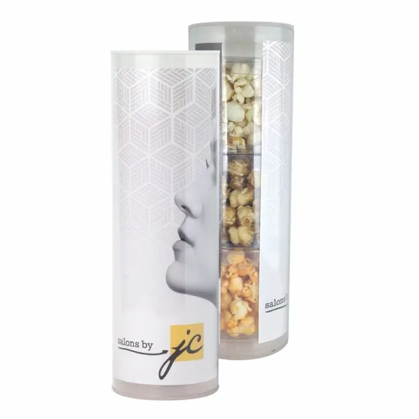 3 Piece Gift Tube with Popcorn - Custom Patch