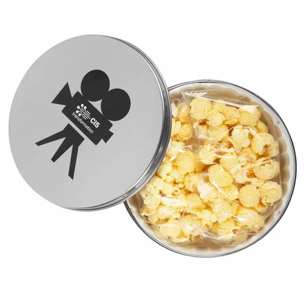 Movie Reel Tin - Butter Popcorn - Custom Patch