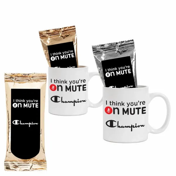 11oz. Ceramic Mug w/ Coffee - Custom Patch