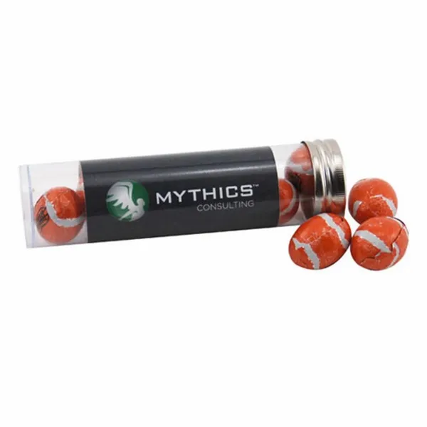 Tube with Chocolate Footballs - TRB650 - Custom Patch