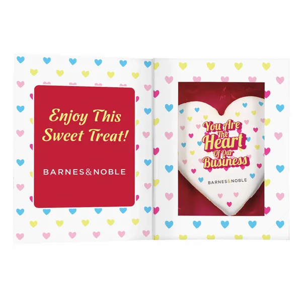 Full Color Custom Printed Cookie-In Story Book Box - Custom Patch