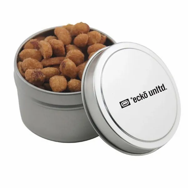 Round Tin with Honey Roasted Peanuts - SBF3100 - Custom Patch