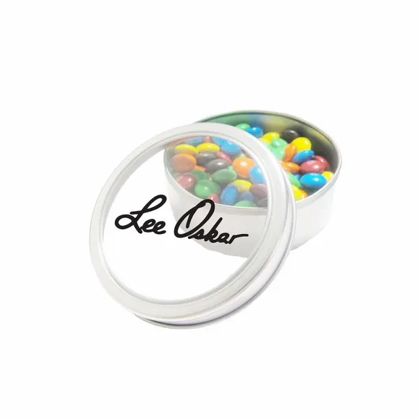 M&M'S® in Large Top View Tin - Custom Patch
