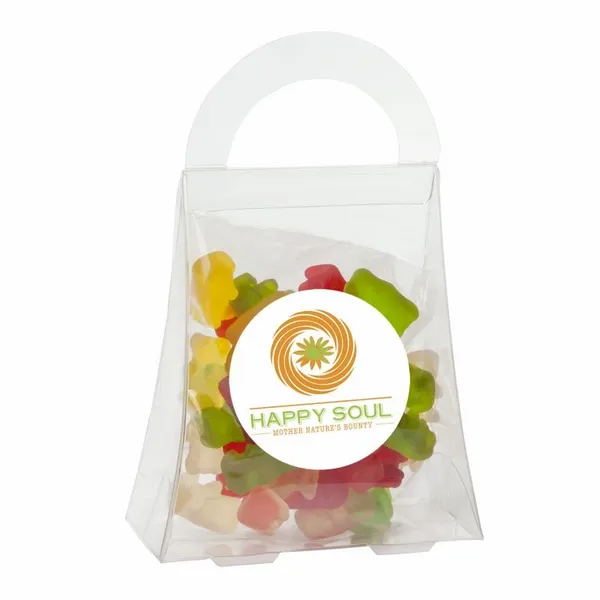 Clever Candy Purse Acetate Box with Gummy Bears - Custom Patch