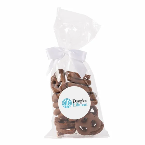 Mug Drops - Milk Chocolate Mini Pretzels - Custom Patch