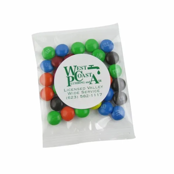 1 oz. M&M'S® Goody Bags - Custom Patch