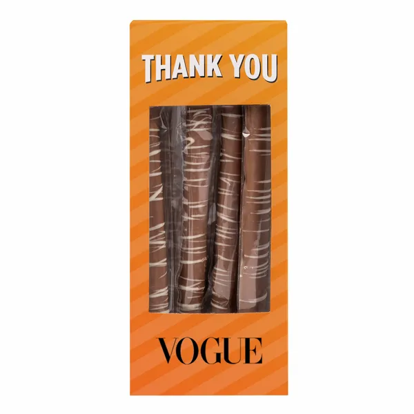 Pretzel Rods - Milk Chocolate - Custom Patch