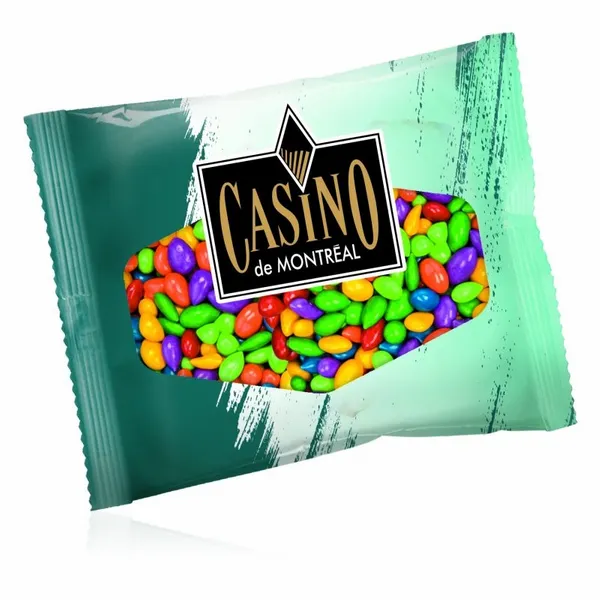 2oz. Full Color DigiBag™ with Chocolate Sunflower Seeds - Custom Patch