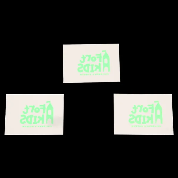 Custom Glow Green Tattoos - Custom Patch