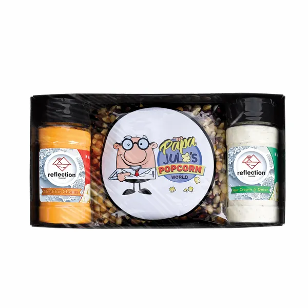 Popcorn Kernel Set With Seasonings - Custom Patch