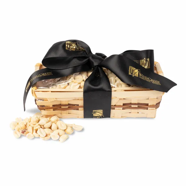 Gift Basket with Peanuts - Custom Patch