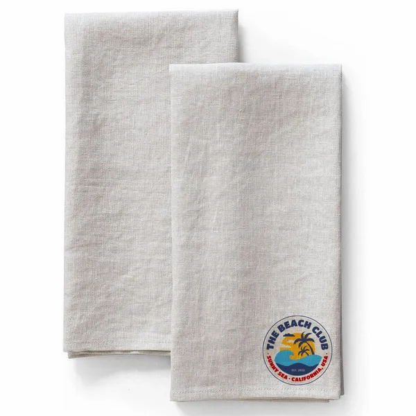 Linen Towels - Custom Patch