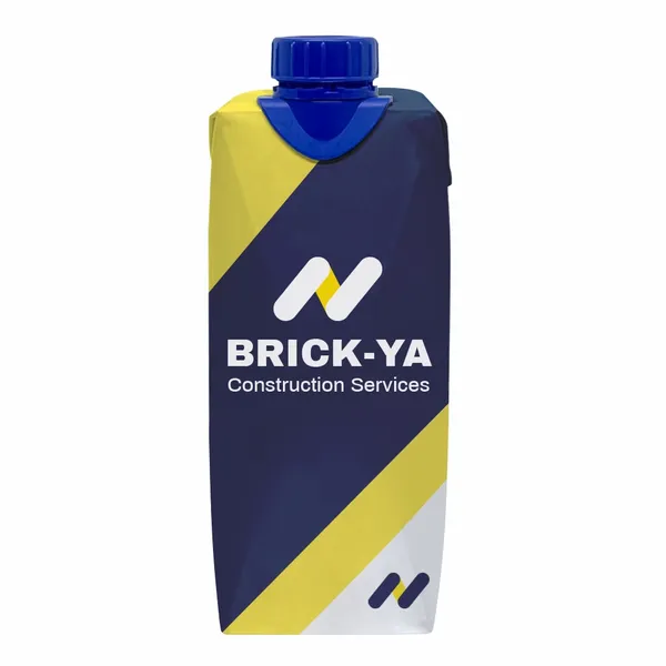 16.9 oz Water Bottle with Aluminum Insulation Inside - Custom Patch