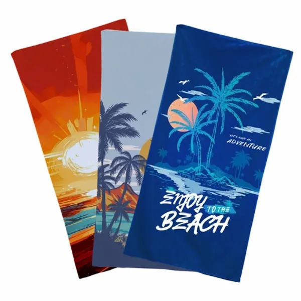 Custom Beach & Pool Towels - Custom Patch