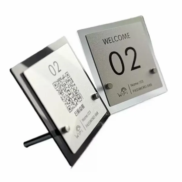 Metal + Acrylic Table Numbers