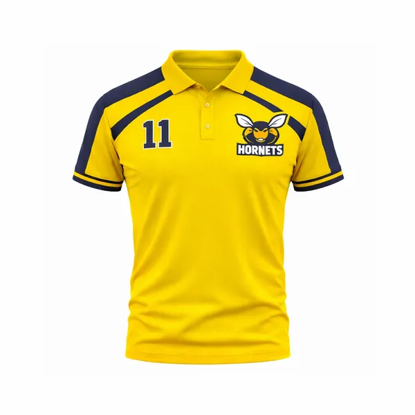 Full Color Sublimated Polo - Custom Patch