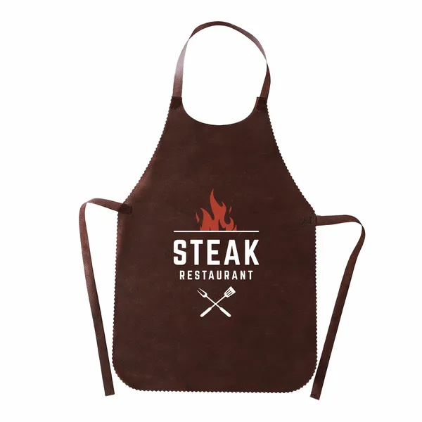 Safe-Serve Disposable Shield Aprons - Custom Patch