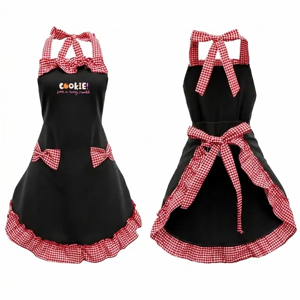 Cute Knot Utility Aprons - Custom Patch