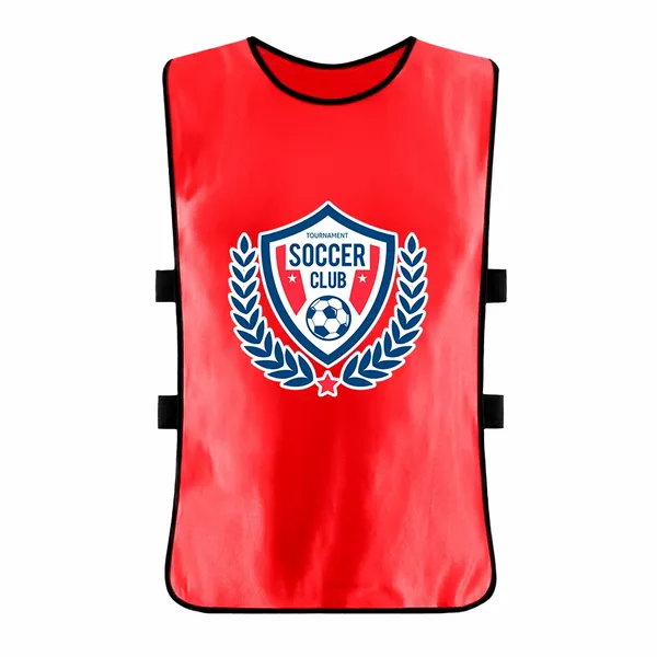 Team Practice Vests - Custom Patch