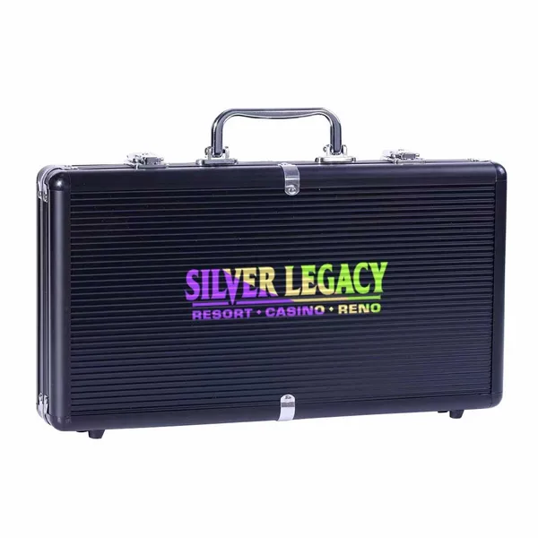 300ct Aluminum Poker Chip Cases