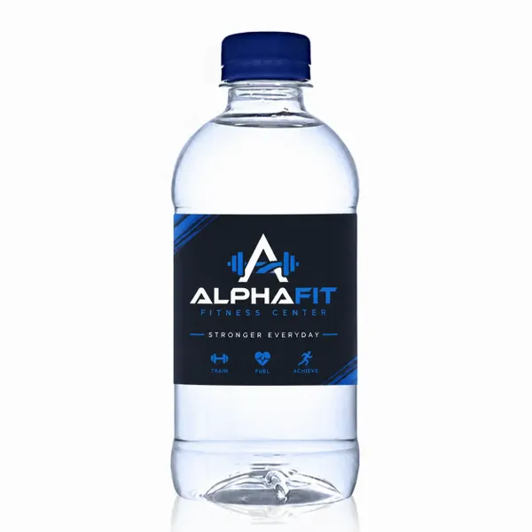 12 oz Bottled Water - Custom Patch