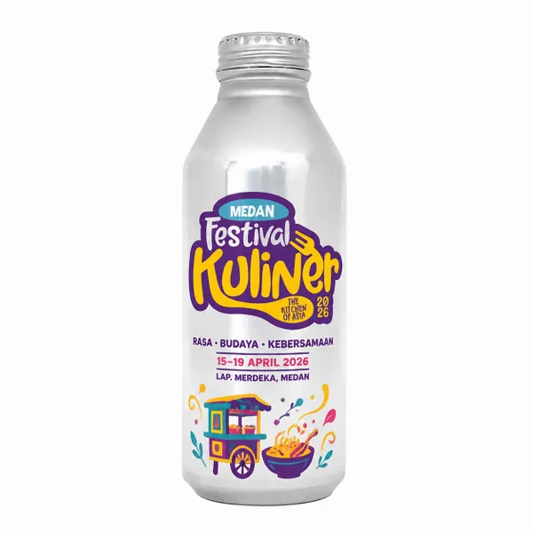 16 oz Aluminum Chubby Bottle with Direct Print - Custom Patch