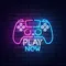 Play Now Neon Sign - Custom Patch