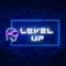 Level Up Neon Sign - Custom Patch