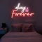 Always And Forever Neon Sign - Custom Patch