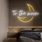 To The Moon Neon Sign - Custom Patch