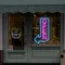 Doorway Open Neon Sign - Custom Patch