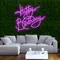 Oh So Hot Happy Birthday Neon Sign - Custom Patch