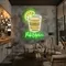 Pub Open Sip Glass Neon Sign - Custom Patch