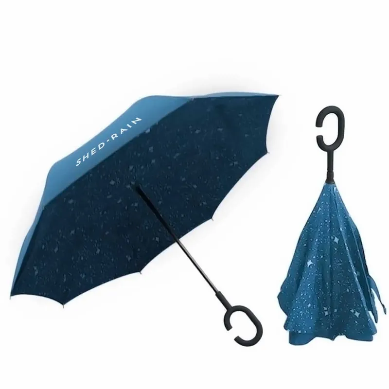 Reverse Open Umbrella - 48 in Arc - Custom Patch