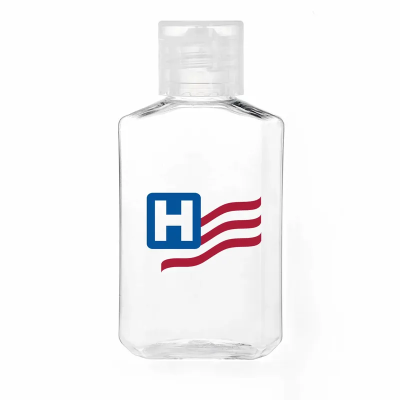 Sanitizer Octagonal Bottles - Custom Patch
