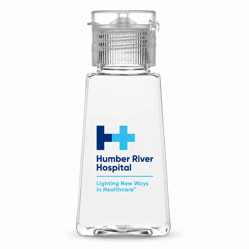 Sanitizer Triangle Bottles - Custom Patch
