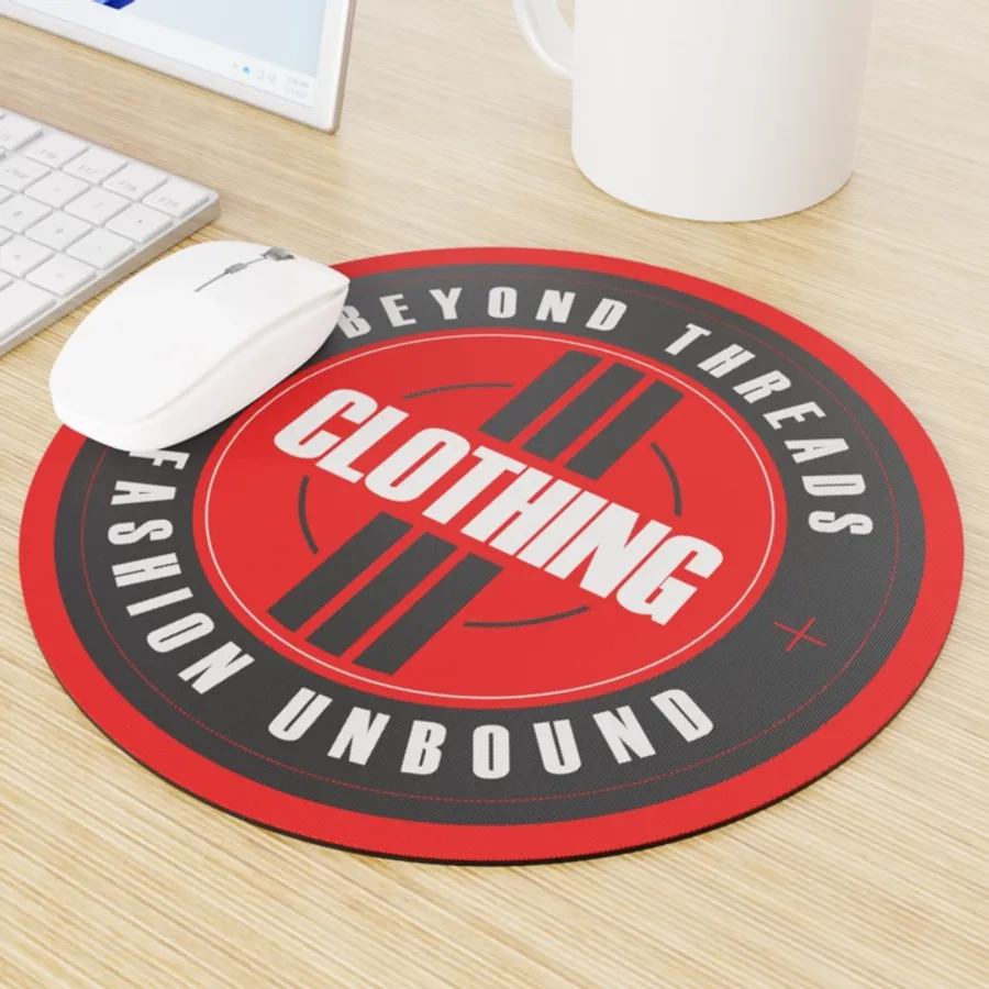Custom Round Mouse Pad - Custom Patch