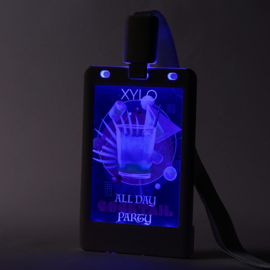 Glow Badge Holder - Custom Patch